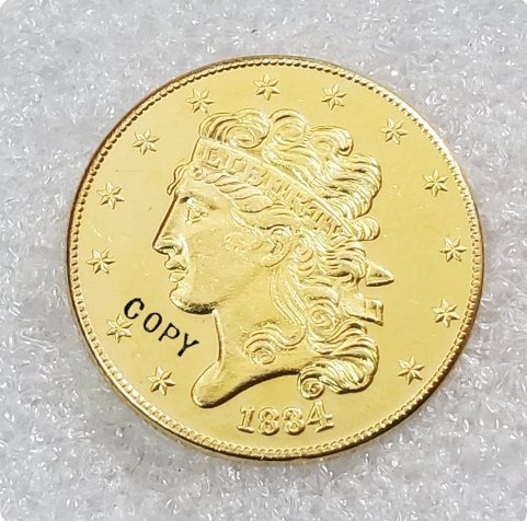 US Coin 1834 United States Classic Head 5 Dollars Copy Coin
