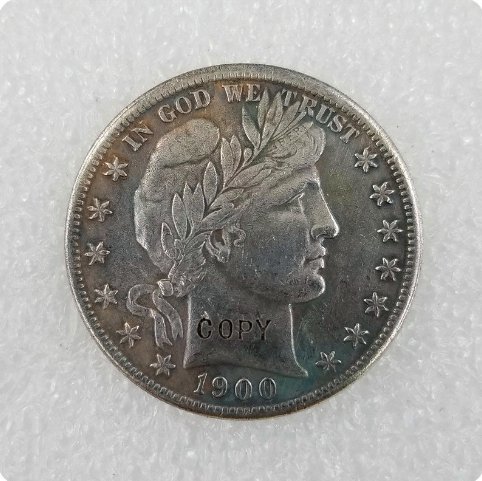 USA 1900 Barber Half Dollars Copy Coins