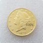US 1875-CC Twenty Dollars With Motto $20 Brass Copy Coin