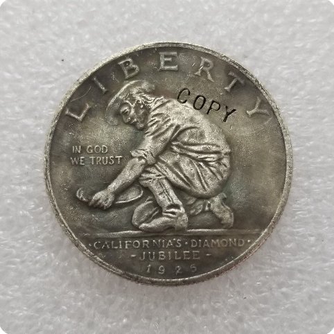 USA 1925-S California Jubilee Half Dollar Copy Coins