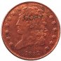 US 1832 Classic Head Half Cent Copy Coin