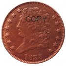 US 1833 Classic Head Half Cent Copy Coin