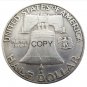 US 1957 Franklin Half Dollar Silver Plated Copy Coins
