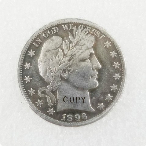 USA 1896 Barber Half Dollars Copy Coins
