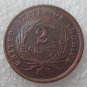 US 1869 Two Cents 2C Copy Coin