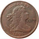 US 1804 Draped Bust Half Cent Copy Coin