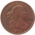 US 1806 Draped Bust Half Cent Copy Coin
