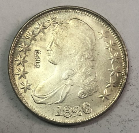 1826 United States 50 Cents / &Acirc;&frac12; Dollar "Capped Bust Half Dollar" Copy Coin
