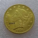 USA 1876 Liberty Head Twenty Dollar Copy Coin