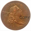 US 1794 Liberty Cap Flowing Hair Half Cent Copy Coin