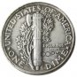 US 1939 Mercury Head Ten Cent Dime Silver Plated Copy Coins