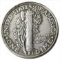 US 1918 Mercury Head Ten Cent Dime Silver Plated Copy Coins