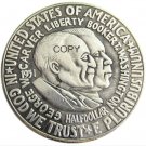USA 1951 Booker T. Washington Half Dollar Silver Plated Copy Coin