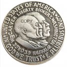 USA 1953 Booker T. Washington Half Dollar Silver Plated Copy Coin