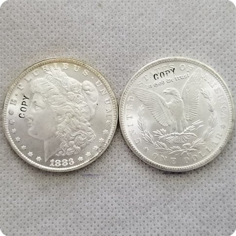 USA 1883-CC UNC Morgan Dollar Copy Coin