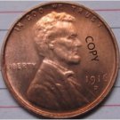 US Coin 1916-D Lincoln Penny Coins Copy 95% coper manufacturing