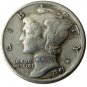 US 1941 Mercury Head Ten Cent Dime Silver Plated Copy Coins