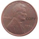 US Coin 1958 Lincoln Penny Coins Copy