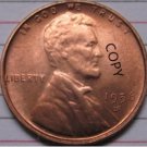 US Coin 1956-D Lincoln Penny Coins Copy 95% coper manufacturing