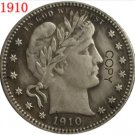 US Coin 1910 QUARTER DOLLARS BARBER COINS COPY