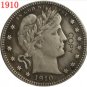 US Coin 1910 QUARTER DOLLARS BARBER COINS COPY