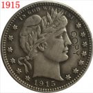 US Coin 1915 QUARTER DOLLARS BARBER COINS COPY