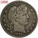 US Coin 1896 QUARTER DOLLARS BARBER COINS COPY