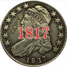 US Coin 1817 Capped Bust Half Dollars Copy Coins