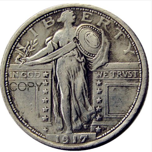 US Coin 1917-S Standing Liberty Quarter COIN COPY