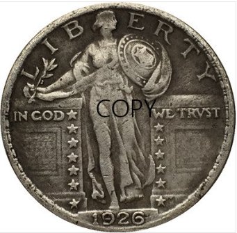 US Coin 1926-D Standing Liberty Quarter COIN COPY