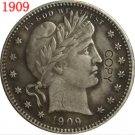 US Coin 1909 QUARTER DOLLARS BARBER COINS COPY
