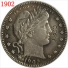 US Coin 1902 QUARTER DOLLARS BARBER COINS COPY