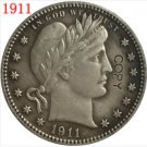 US Coin 1911 QUARTER DOLLARS BARBER COINS COPY