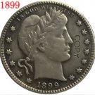 US Coin 1899 QUARTER DOLLARS BARBER COINS COPY