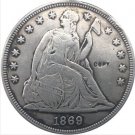 US Coin 1869 Seated Liberty Dollar COINS COPY