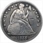 US Coin 1855 Seated Liberty Dollar COINS COPY