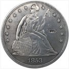US Coin 1853 Seated Liberty Dollar COINS COPY