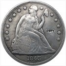 US Coin 1843 Seated Liberty Dollar COINS COPY