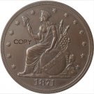 US Coin 1871 United States $1 Dollar coins COPY