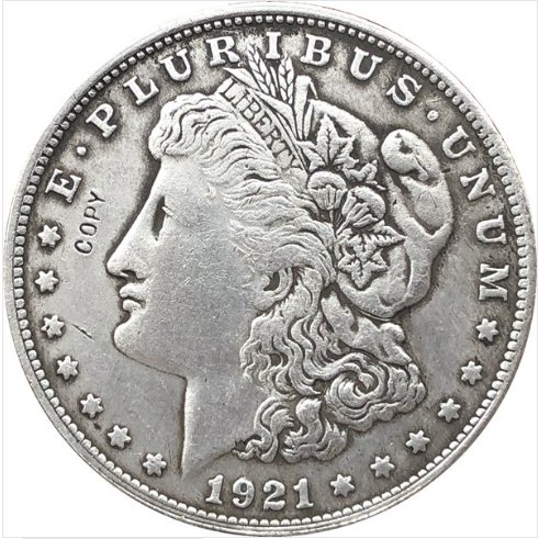 US Coin 1921 USA Morgan Dollar coins COPY