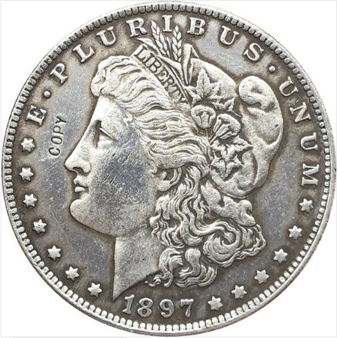 US Coin 1897 USA Morgan Dollar coins COPY