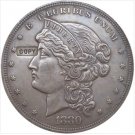 US Coin 1880 United States $1 Dollar coins COPY Type 1