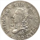 US Coin 1792 Half Disme Coins Copy 100% coper manufacturing silver-plated