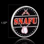 US Army Comrade Sniper Fubar Sanfu Silver Plated Coin Commemorative Mili