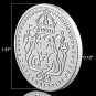 Scottsdale Paratus 1 Troy OZ Silver Souvenir Metal Coin Collectible W/ Capsule Display