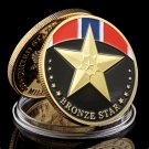USA Military Bronze Star Meritorious Achievement In Aerial Flight Air Medal Challenge