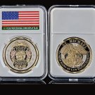 New arrivalSt Michael Patron Saint of Law Enforcement Police Officer Challenge Bronze Coin
