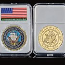 US Department of The Navy Washington D.C Great Seal of USA Military Veteran Soldier