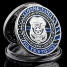 USA Police Officer Thank You For Your Service Integrity Loyalty Duty Repsect Honor