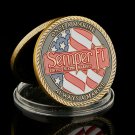 United States 911 Attack Honr Courage Commitment Metal Commemorative C